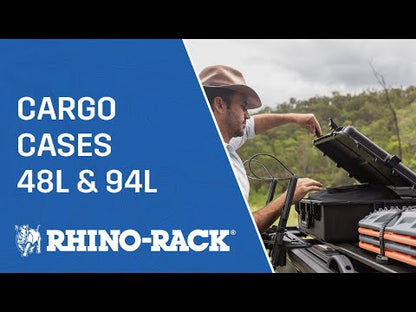 RHINO-RACK Cargo Case 48L - Waterproof and robust 4x4 trunk