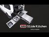 Tiroir de Cuisine ARB | Slide Kitchen | 1355x500x310mm