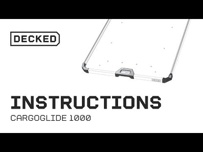 Pianale scorrevole DECKED CargoGlide 1000 - 1850x1240mm
