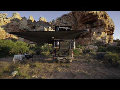 Markise 270° Alu-Cab - 2,6 m | Selbsttragend & Widerstandsfähig