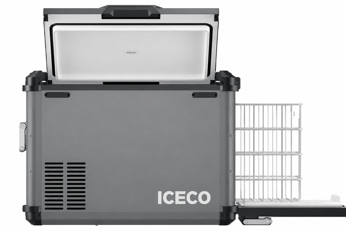 Réfrigérateur VL45 PLUS 42 L Simple-Zone gris | ICECO Xperts 4x4