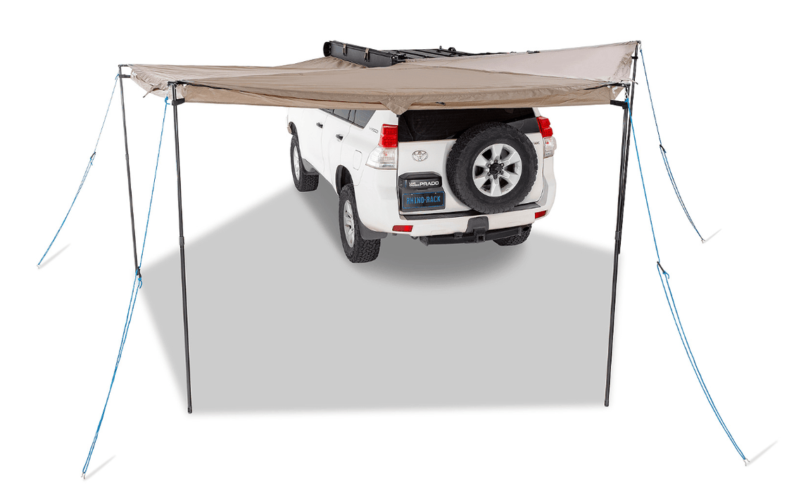 Auvent circulaire 270° RHINORACK Batwing 2.5m (version gauche) - avec fixations STOW IT - Rhino Rack - Xperts 4x4