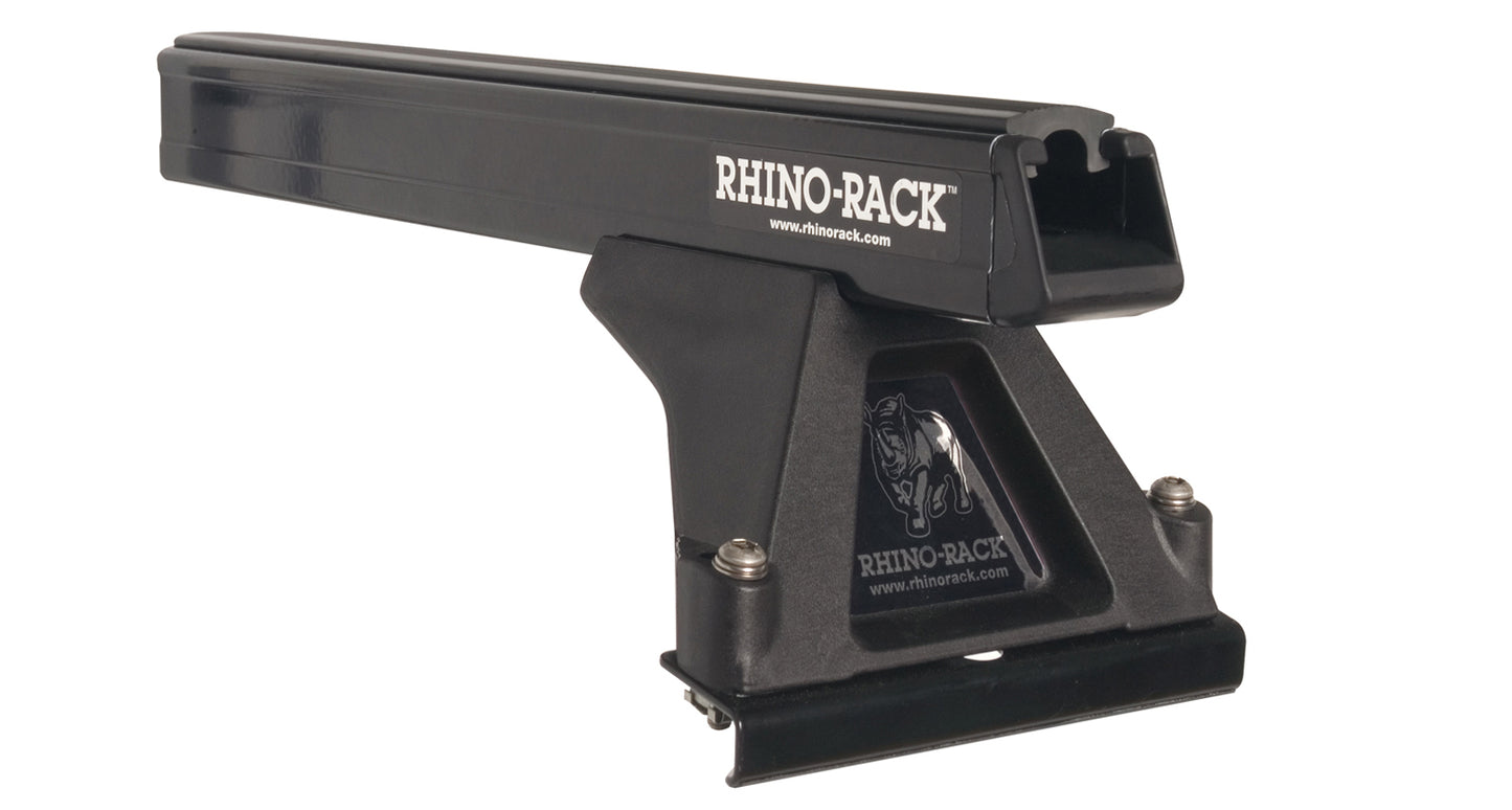 Kit 2 Barres de Toit Rhino-Rack Heavy Duty 1500mm Noir VW T5/T6 sur Xperts4x4 Accessoires 4x4 Off-Road