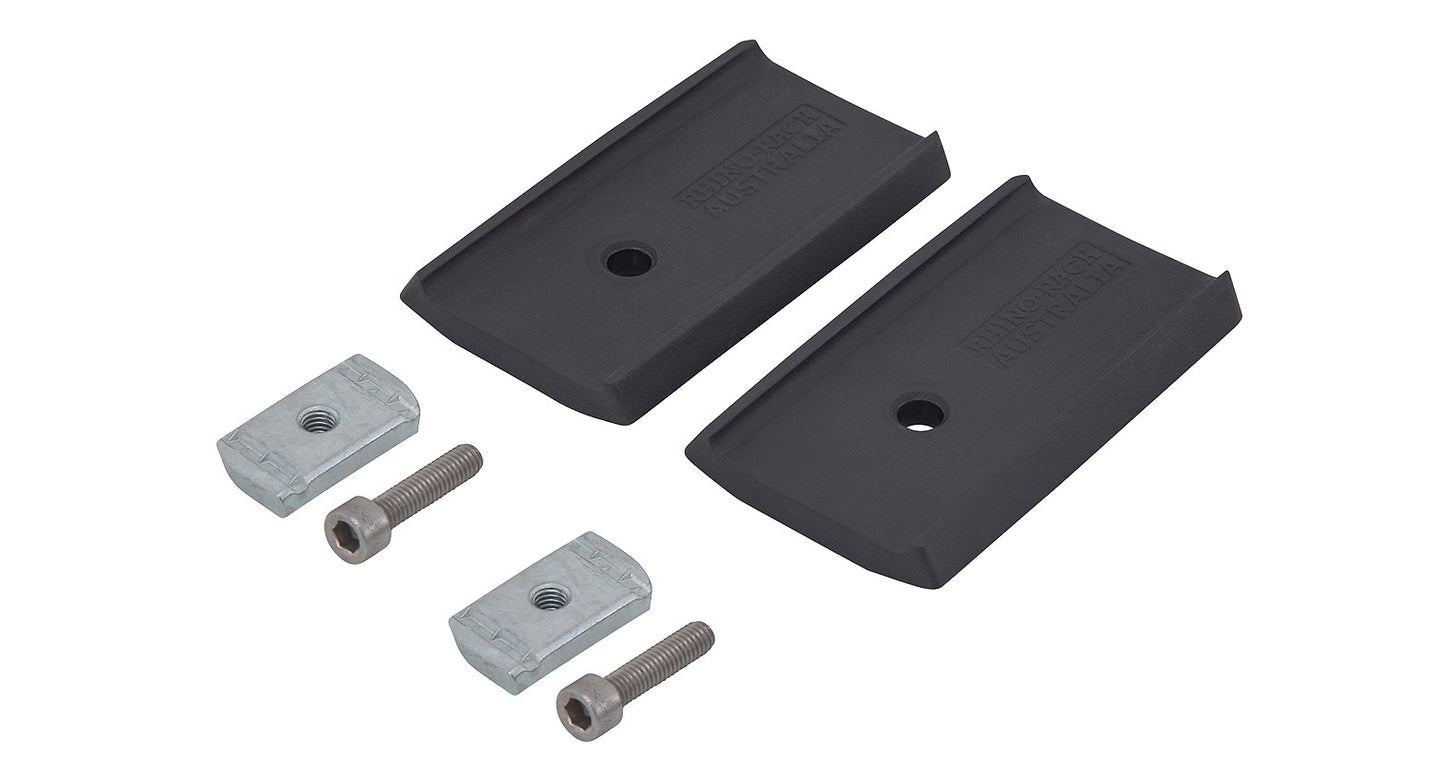 Kit 2x Barres de Toit Rhino-Rack 1260mm + RCH Trackmount sur Xperts4x4 Accessoires 4x4 Off-Road
