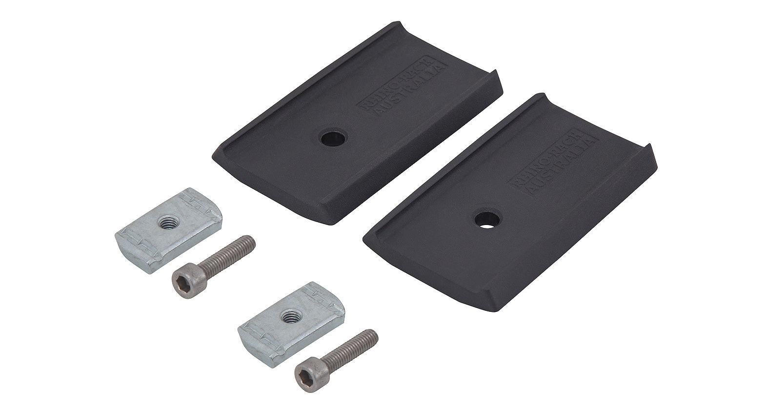 Kit 2x Barres de Toit Rhino-Rack 1260mm + RCH Trackmount sur Xperts4x4 Accessoires 4x4 Off-Road