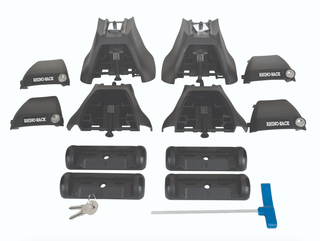 Kit 2x Barres de toit Vortex Ford Ranger 2023+ Super Cab (sur Gouttieres) | RHINORACK Rhino Rack JC-01536 Xperts4x4