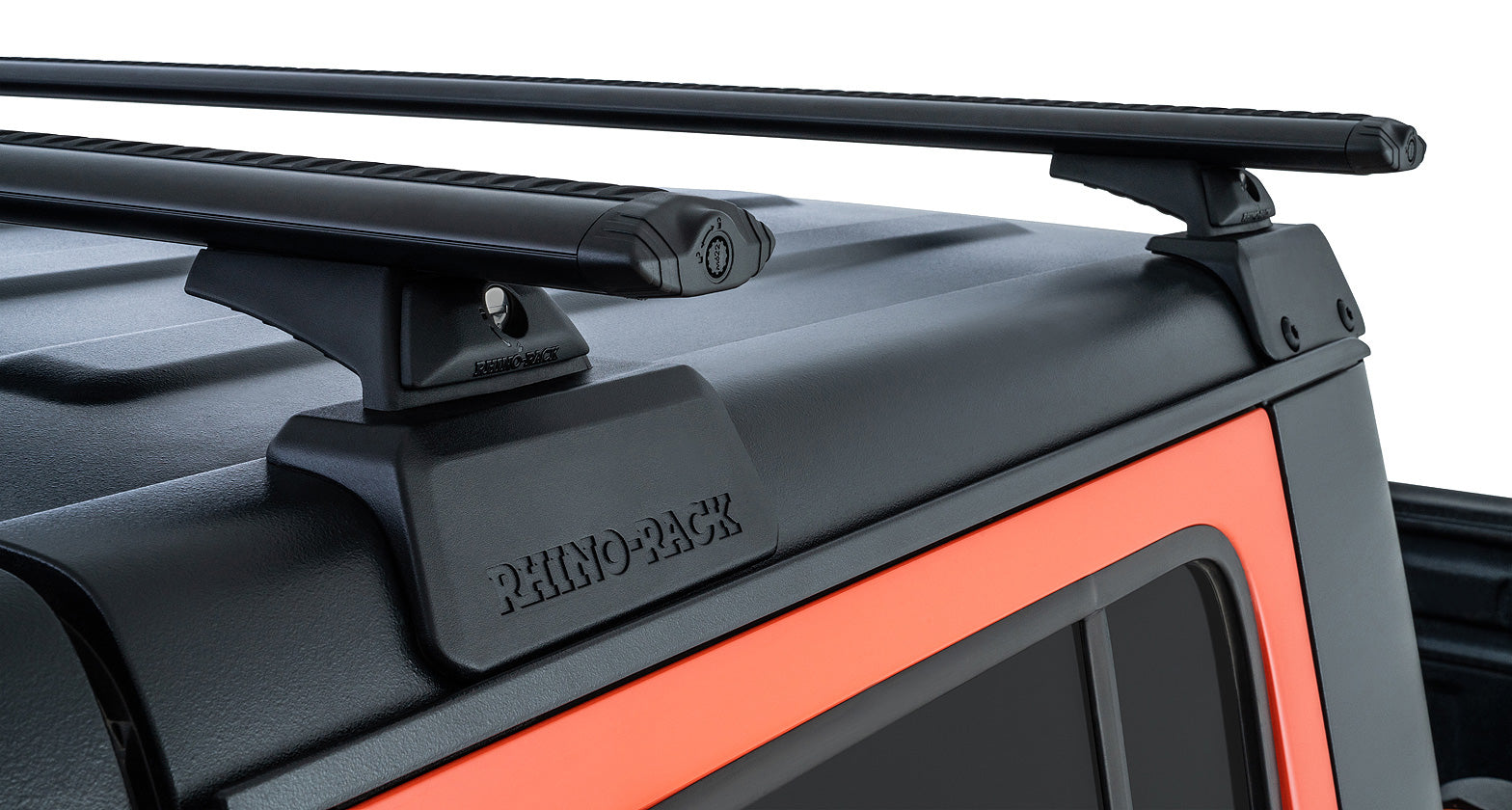 Kit de 2x Barres de toit 1500mm Rhino-Rack Backbone - Jeep Gladiator JT sur Xperts4x4 Accessoires 4x4 Off-Road