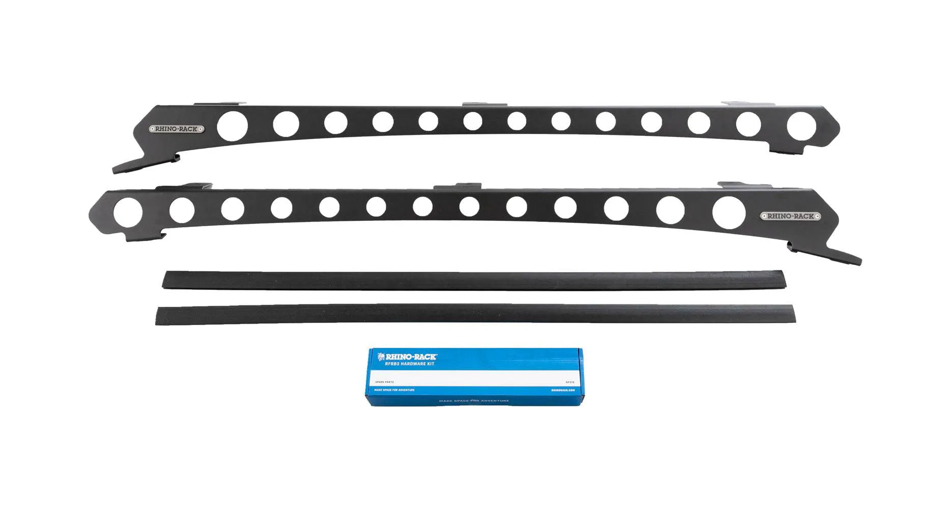 Kit galerie de toit Rhino-Rack avec Backbone pour Volkswagen Amarok 2023, fixation robuste et compatible avec accessoires de transport.