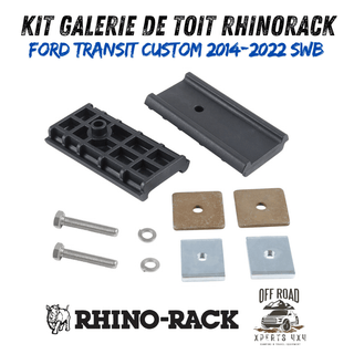 Kit Galerie de toit Ford Transit Custom SWB 2014-22 | RHINORACK | 2700mm x 1472mm RHINO-RACK JC-01668 Xperts4x4