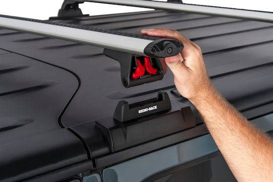 Kit Galerie de toit RHINORACK pour Hardtops Alu-cab Double Cabine - Rhino Rack - Xperts 4x4