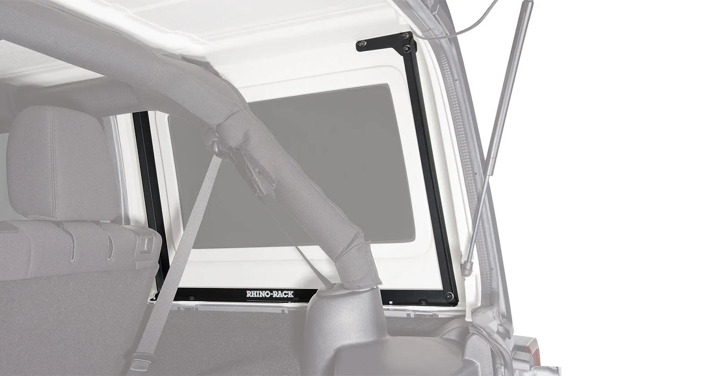 Kit x2 Barres de Toit 1500mm Heavy Duty (Système Backbone) - Jeep Wrangler JK 2 portes - RHINO-RACK sur Xperts4x4 Accessoires 4x4 Off-Road