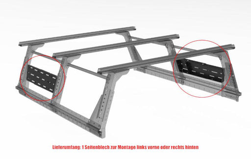 Option Fixations Latérales pour Multi-Rack Extensible Extra Cab - Rhino Rack - Xperts 4x4