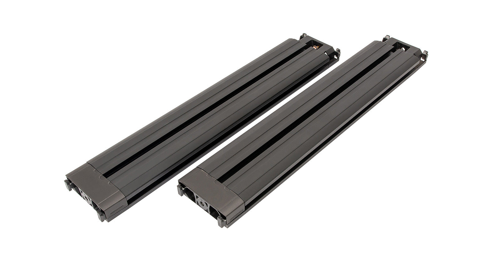 Paire de barres de toit RHINO-RACK Reconn-Deck NS, 1000mm, pour fixation sur véhicule.