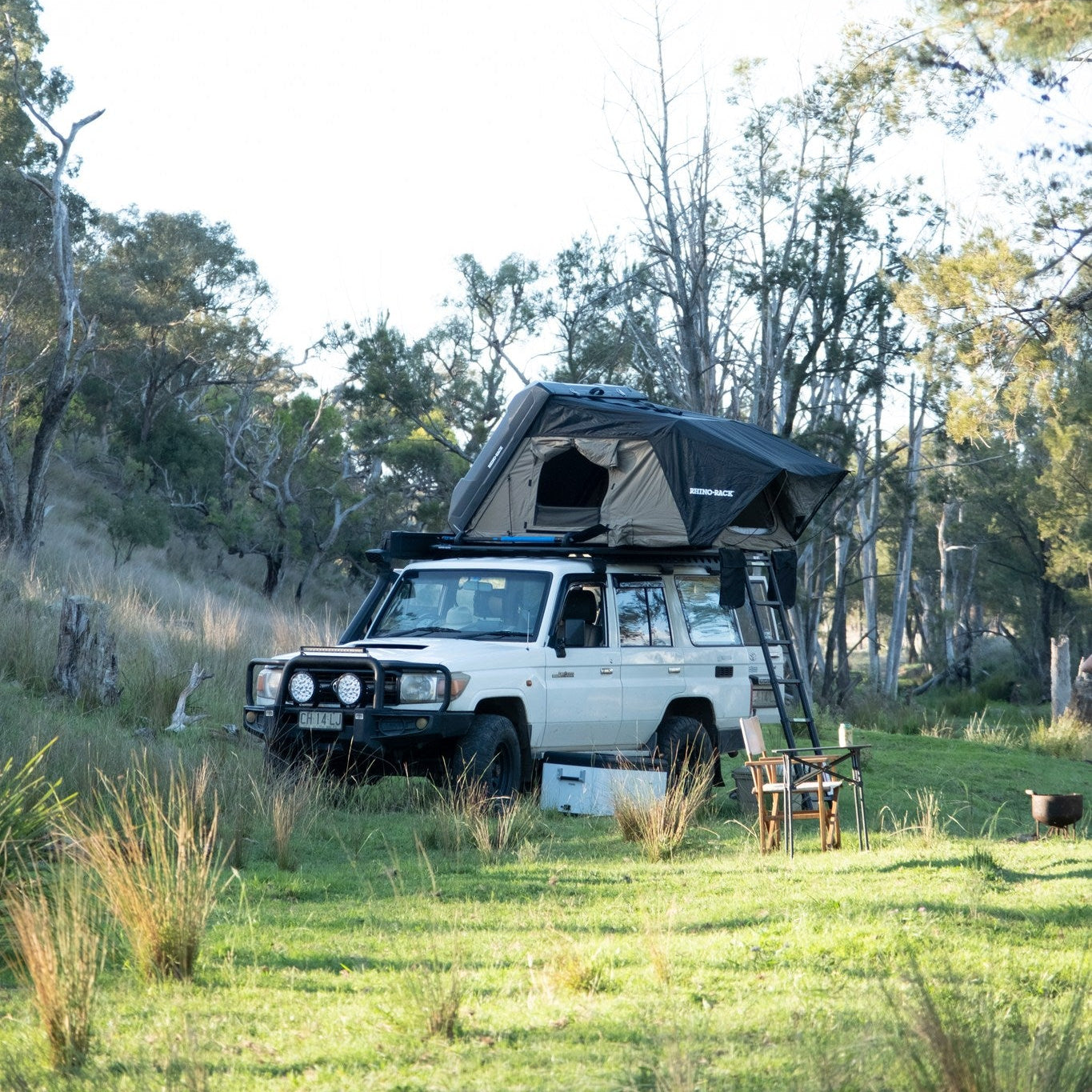 roof top tent rhino rack Tente de toit Rigide 2100 x 1300mm - RHINO-RACK