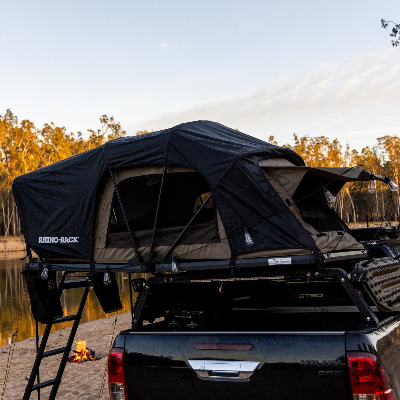 rhino rack roof top tent mount Tente de toit Souple 2100 x 1300mm - RHINO-RACK