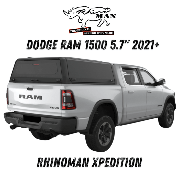 Hardtop Aluminium Dodge Ram 1500 RHINOMAN XPEDITION 2021 a Présent - Rhinoman - Xperts 4x4