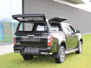 Hardtop Aluminium Isuzu Dmax 2021+ | Rhinoman Xpedition Noir Rhinoman Xperts4x4