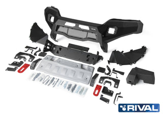 Pare-choc Avant Aluminium Mitsubishi L200 2019-2023 | RIVAL RIVAL Xperts4x4