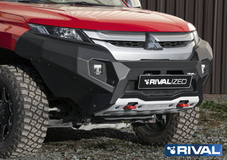 Pare-choc Avant Aluminium Mitsubishi L200 2019-2023 | RIVAL RIVAL Xperts4x4