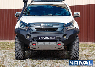 Pare-choc Avant Aluminium Rival4x4 - Isuzu Dmax 2017-2020 RIVAL Xperts4x4