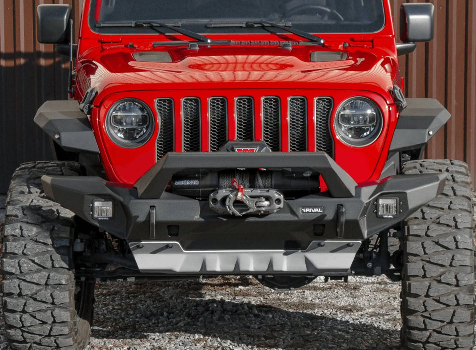 Pare-choc Avant RIVAL avec feux LED - Jeep Wrangler JK/JL/JT - RIVAL - Xperts 4x4