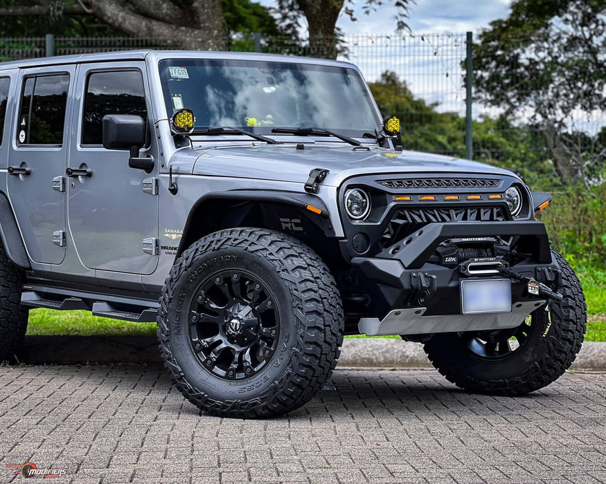 Pare-choc Avant RIVAL avec feux LED - Jeep Wrangler JK/JL/JT - RIVAL - Xperts 4x4