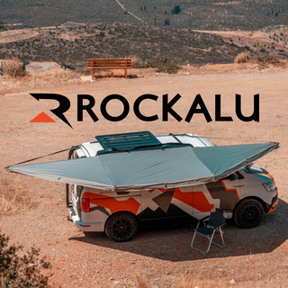 Auvent 180° + Parois - ROCKALU 360 | Auto-Portant Rockalu Avec Parois Latérales ROCK360+ROCK005 Xperts4x4