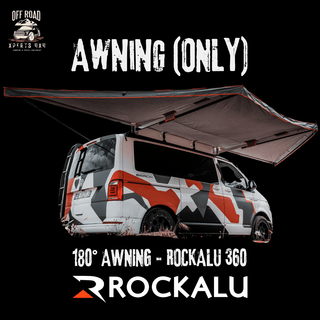 Auvent 180° - ROCKALU 360 | Auto-Portant Rockalu Seul ROCK360 Xperts4x4