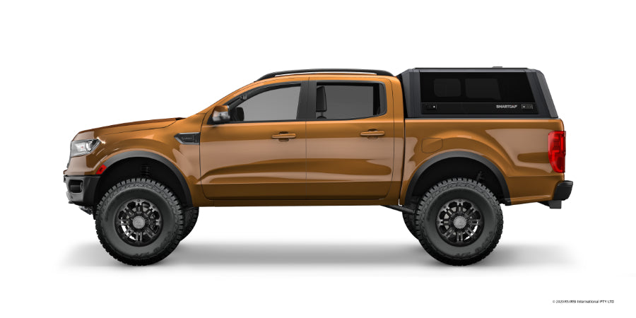 Hardtop RSI EVO SPORT - Ford Ranger 2012+ Double Cab - Noir Mat RSI SMARTCAP