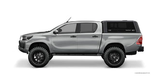 Hardtop RSI EVO SPORT - Toyota Hilux 2016+ - Double Cab RSI SMARTCAP Noir Mat 005.EV1304-MB Xperts4x4