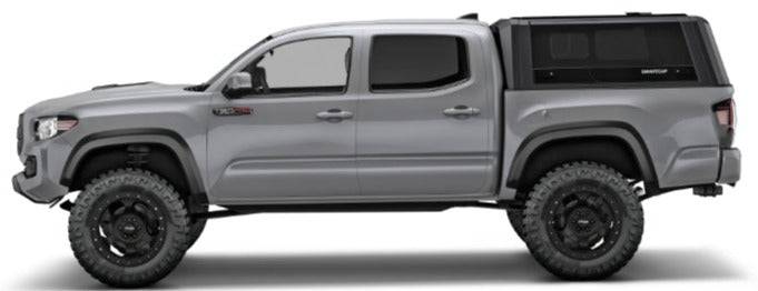 Hardtop RSI EVO SPORT - Toyota Tacoma 2016-2020 - Benne Courte - Double Cab - Noir Mat - RSI SMARTCAP - Xperts 4x4