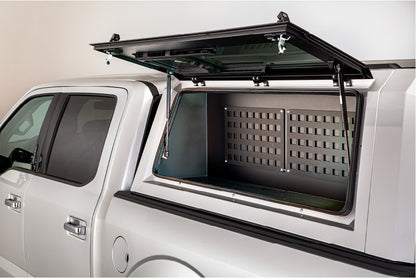 Kit de rangement Full-Bin RSI SMARTCAP pour Jeep Gladiator JT, accessoire robuste en métal avec compartiments spacieux.