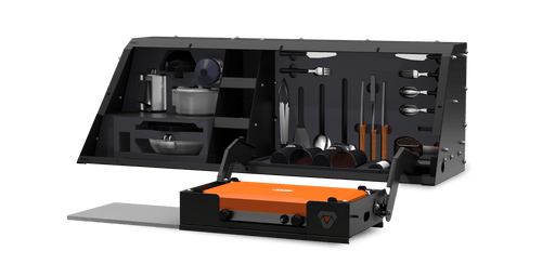 RSI SMART KITCHEN - Jeep Gladiator JT - Côté Droit avec Cuisinière a Gaz - RSI SMARTCAP - Xperts 4x4