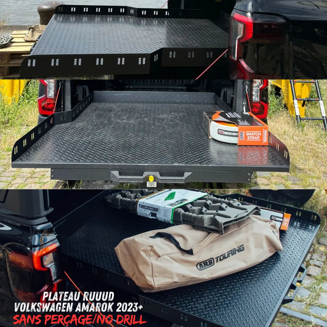 Plateau Coulissant RUUUD Volkswagen Amarok 2023+ NEXT GEN (Sans Perçage) sur Xperts4x4 Accessoires 4x4 Off-Road