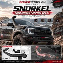 Snorkel Ford Ranger/Raptor 2023+ | BRAVO SNORKEL - Ford Ranger/Raptor 2023+