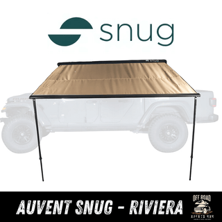 Auvent Latéral Riviera SNUG - Protection Idéale pour 4x4 & VAN SNUG Xperts4x4