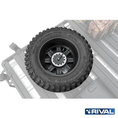 Support de roue de secours pour galerie de toit – RIVAL 4X4 - BYD Shark 2024+