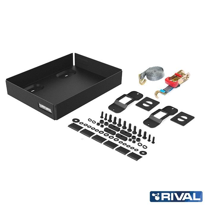 Support double jerrican pour galerie de toit – RIVAL 4X4 - BYD Shark 2024+