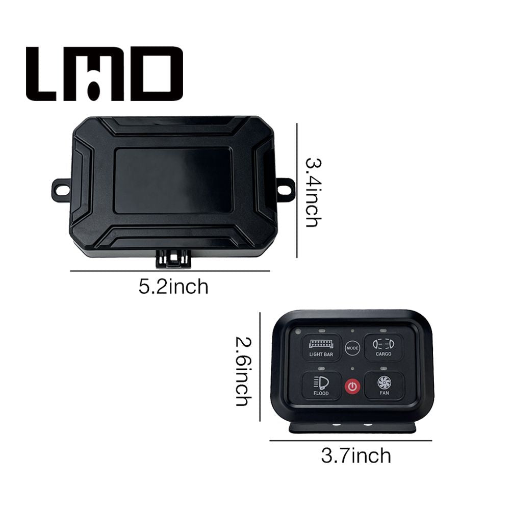 Switch Panel Lumidrive 12V : Centralisez l'Électricité de Votre 4x4 Xperts 4x4
