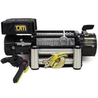 Treuil TJM - Torq Winch - 4 309Kg | 12V TJM Acier / 4 309Kg 947TJMTQ95S Xperts4x4