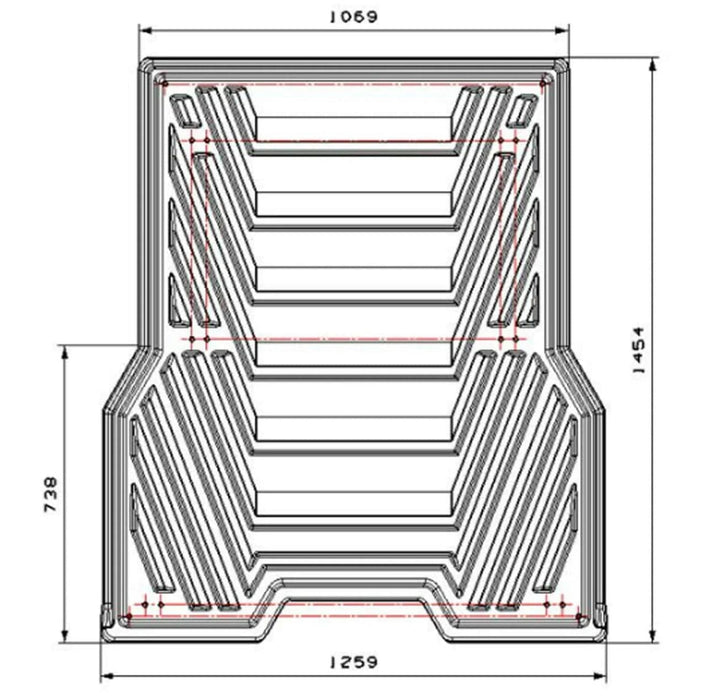 Plateau Coulissant Robuste pour Pick-up Double Cab | Systeme Universel - Xperts 4x4 - Xperts 4x4