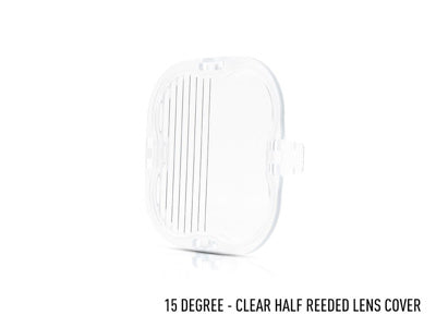 Lentille LAZER LAMPS Half-strié – 15 degrés – RP-Série/Utility-80 HD LAZER LAMPS - BYD Shark 2024+