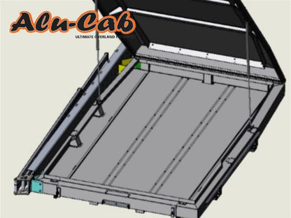 Support Auvent 270° & 180° sur Tente de toit Alu-Cab Expédition Gen 3 sur Xperts4x4 Accessoires 4x4 Off-Road
