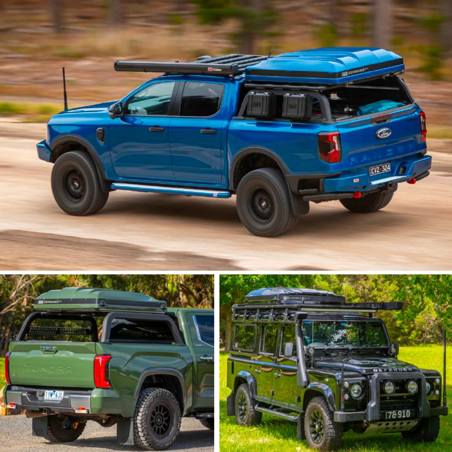 Option Peinture Tente de Toit Esperance V2 - ARB4X4 sur Xperts4x4 Accessoires 4x4 Off-Road