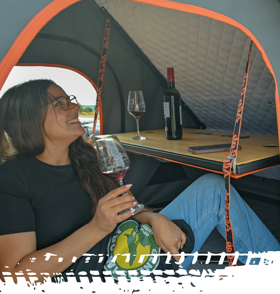 accessoires tentes Table Inclinable pour Tente de Toit Gen-R ALU-CAB