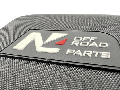 Anneau de treuillage alu 13.5T Ø148mm rouge avec etui N4-Offroad sur Xperts4x4 Accessoires 4x4 Off-Road