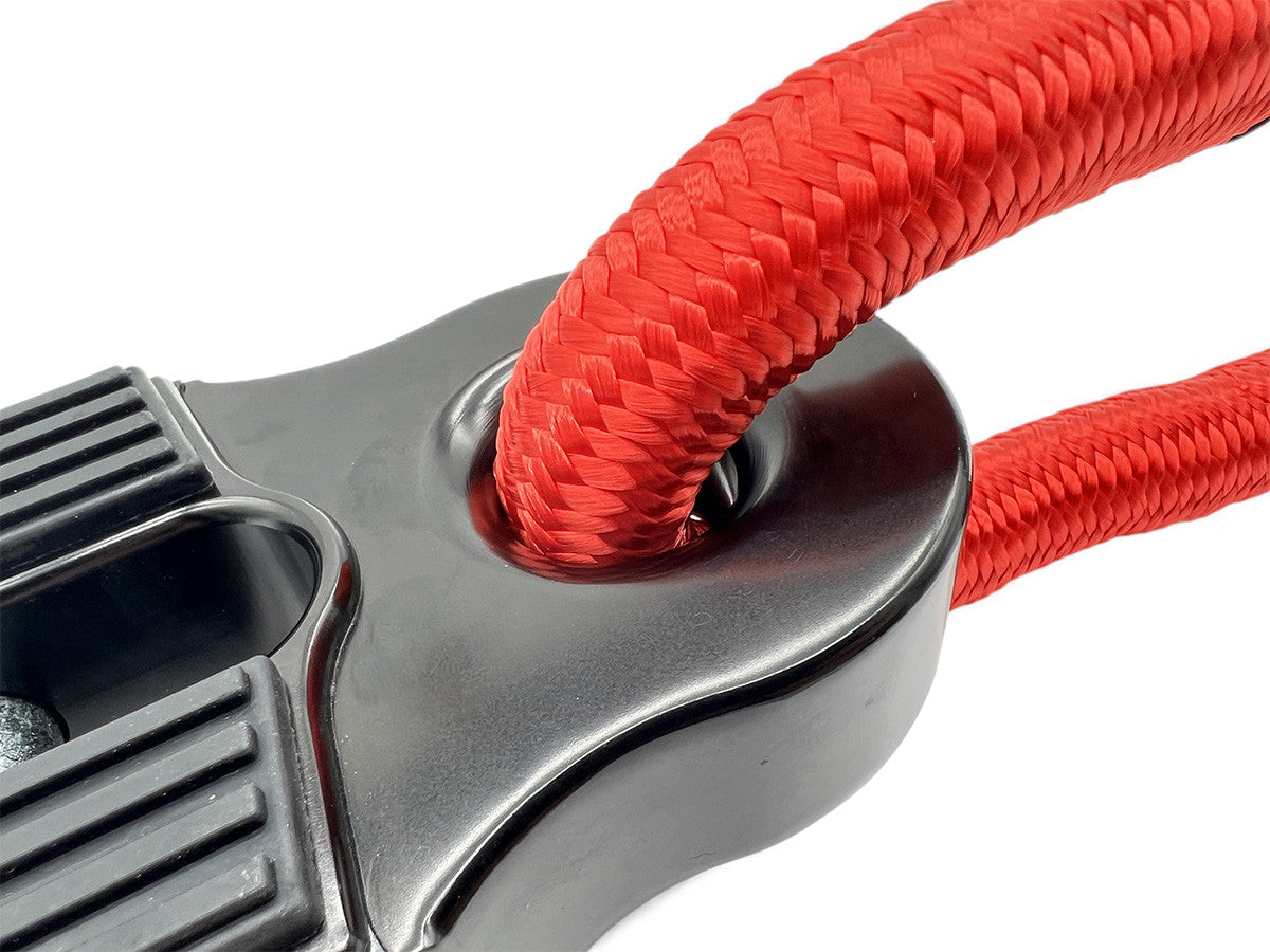 Arrêt de corde 10T alu noir pour manille souple N4-Offroad sur Xperts4x4 Accessoires 4x4 Off-Road