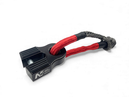 Arrêt de corde 10T alu noir pour manille souple N4-Offroad sur Xperts4x4 Accessoires 4x4 Off-Road