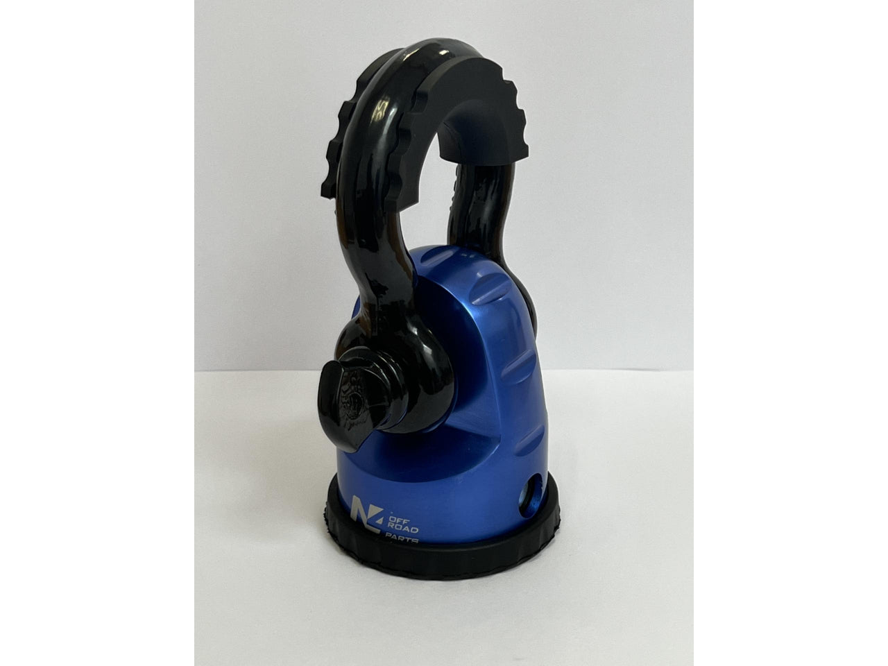 Arrêt de corde 8T en aluminium anodisé bleu pour fixation manille N4-Offroad sur Xperts4x4 Accessoires 4x4 Off-Road