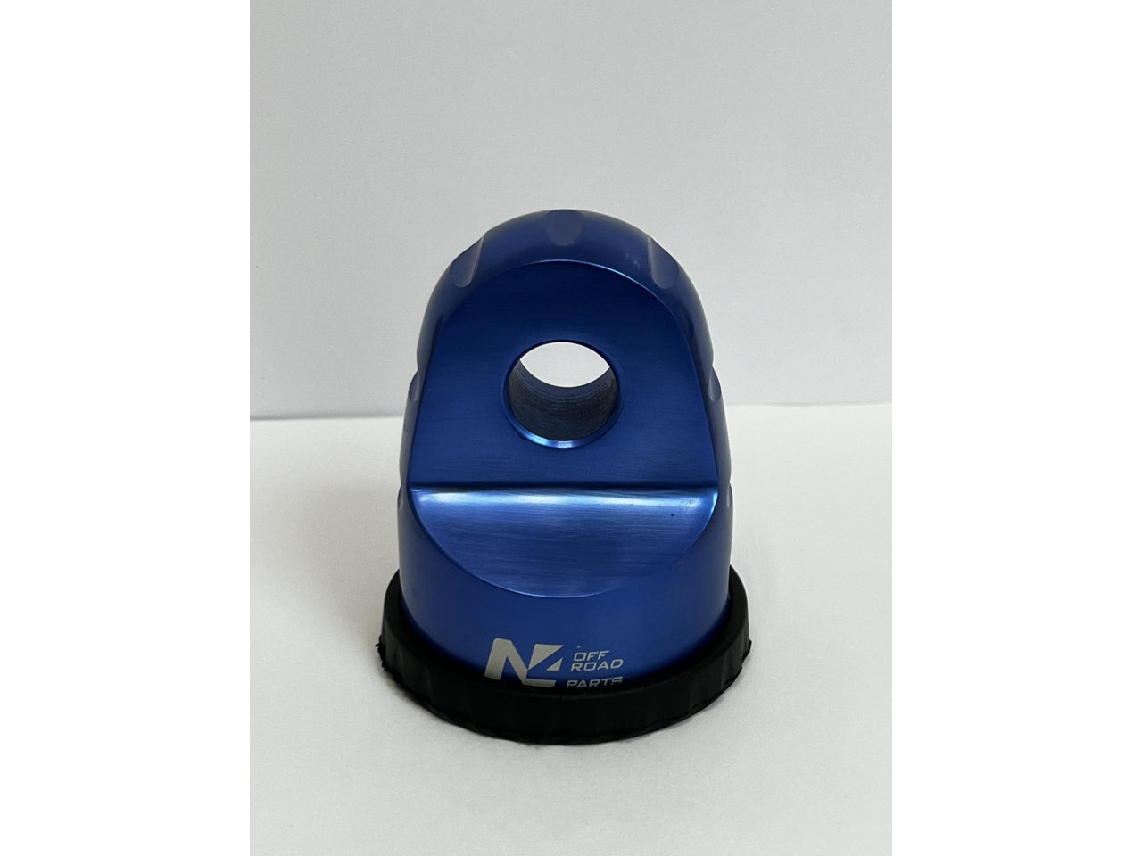 Arrêt de corde 8T en aluminium anodisé bleu pour fixation manille N4-Offroad sur Xperts4x4 Accessoires 4x4 Off-Road